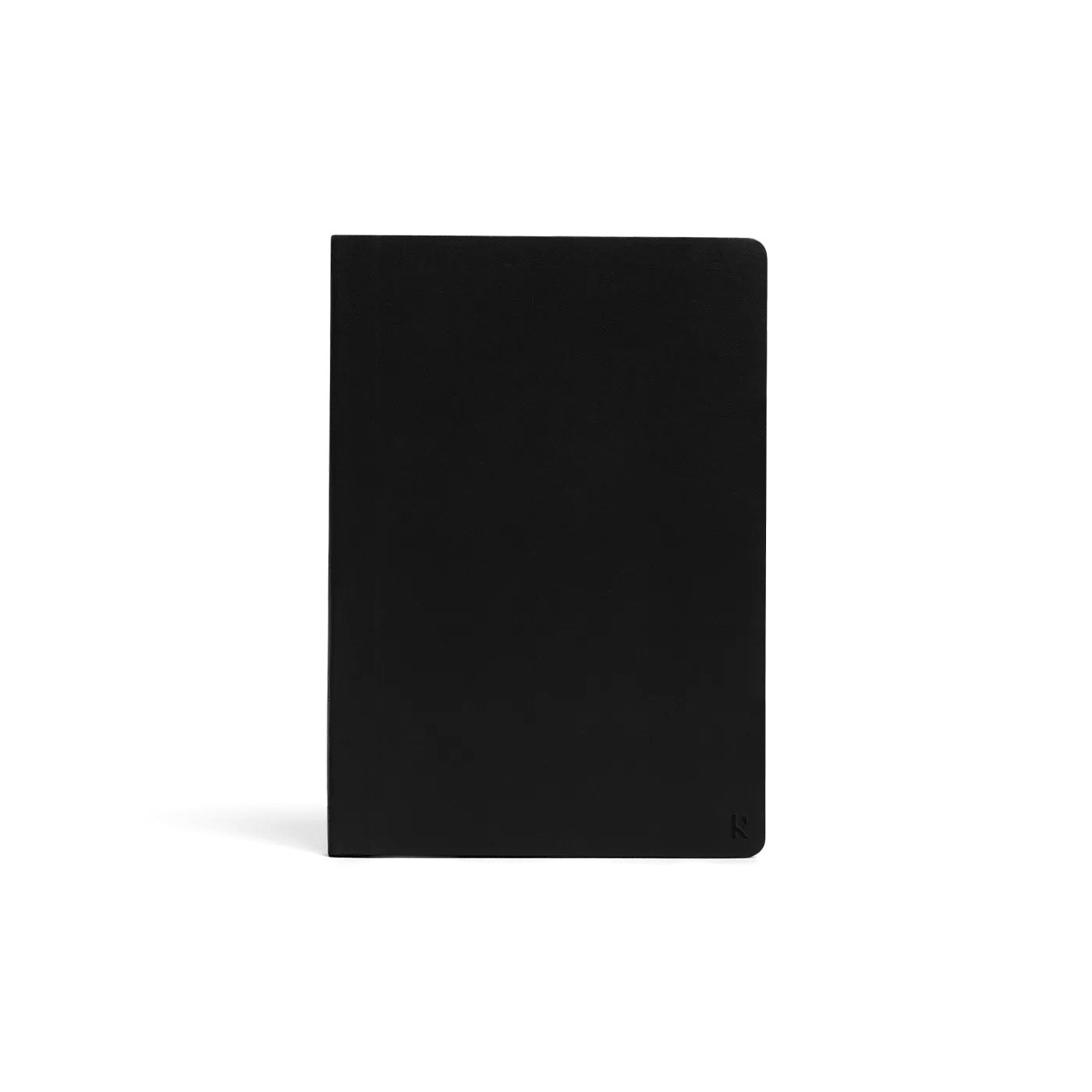 Karst Stone Paper Softcover Notebook A5 Black, Lined