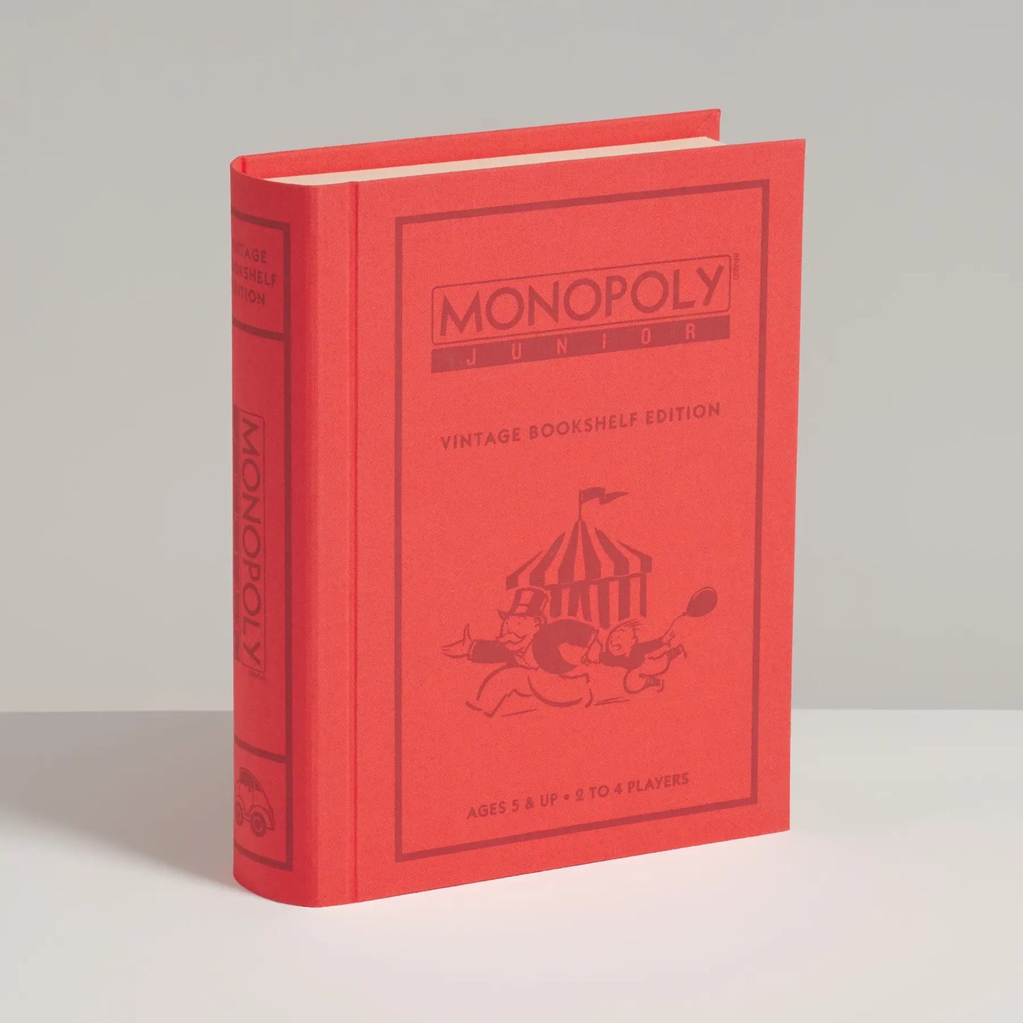 WS Game Company Vintage Bookshelf Edition, Monopoly Junior