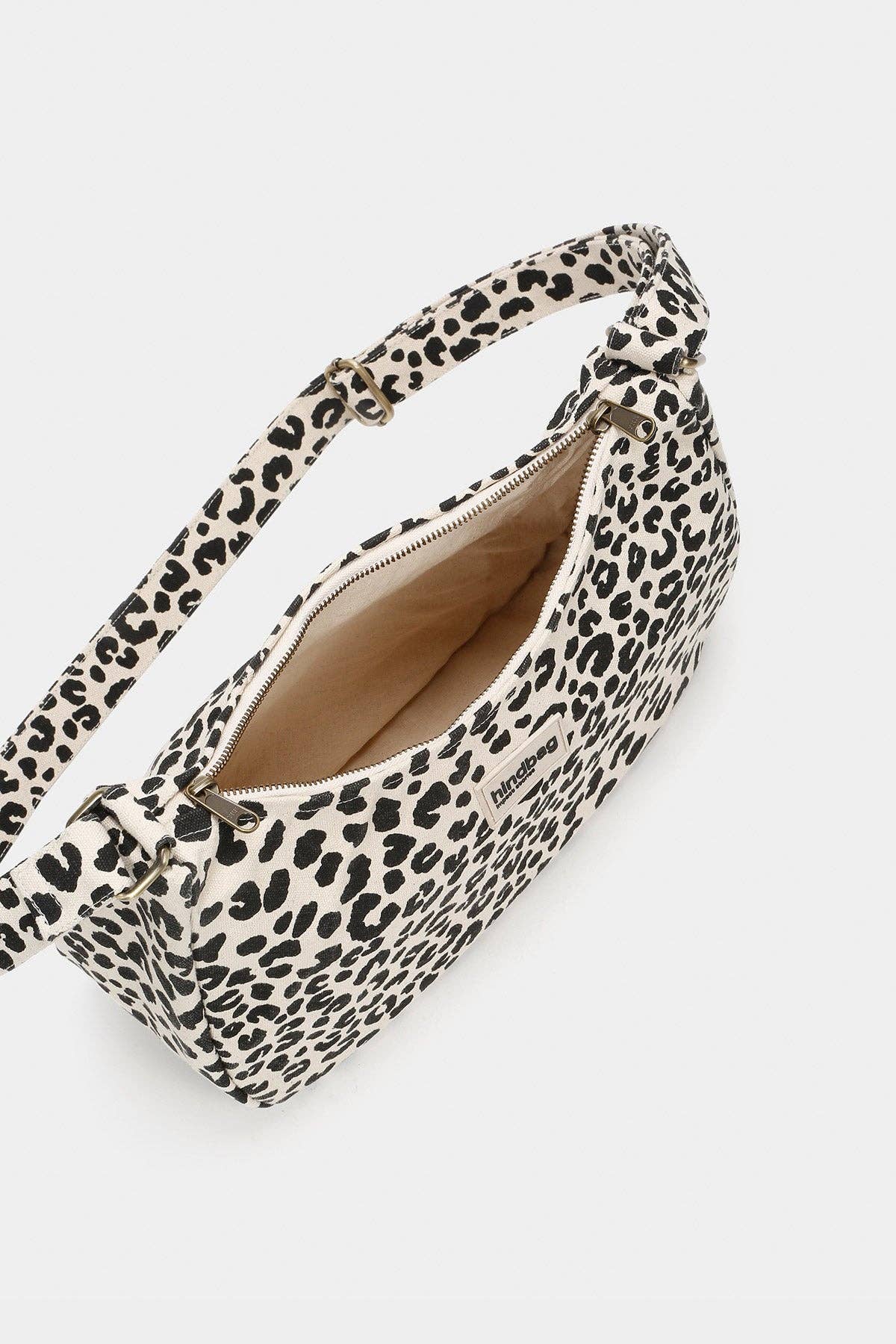 Hindbag Rosa Bag, Off-White Leopard