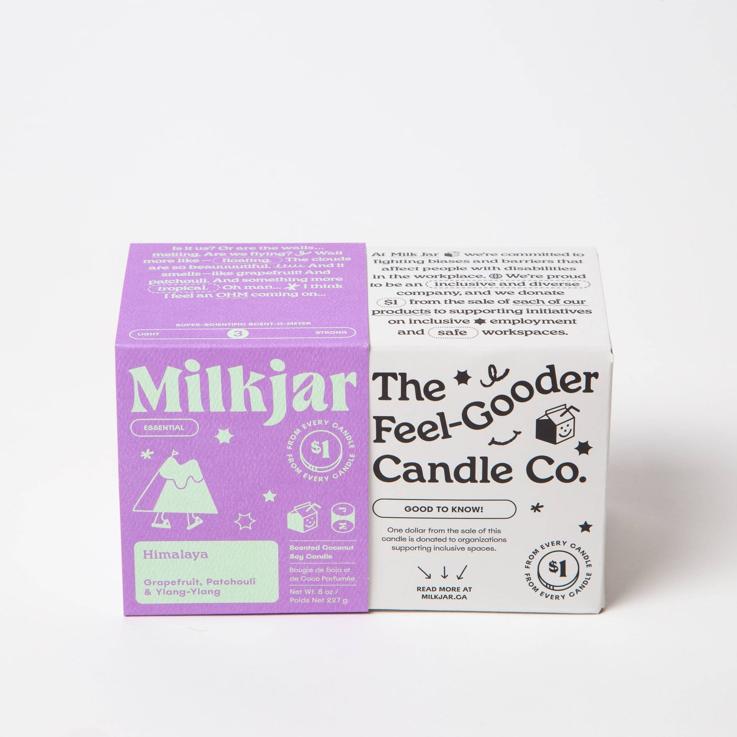 Milk Jar Candle Co. Himalaya - Essential Oil Coconut Soy, 8oz