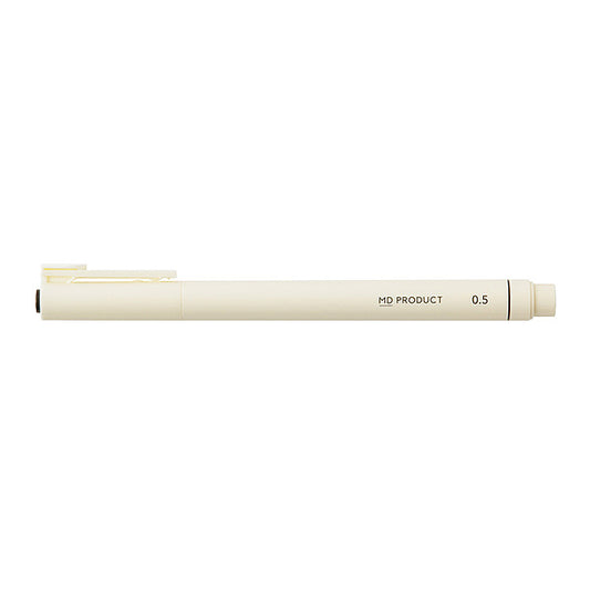 Midori MD Drawing Pen 0.5mm, Black