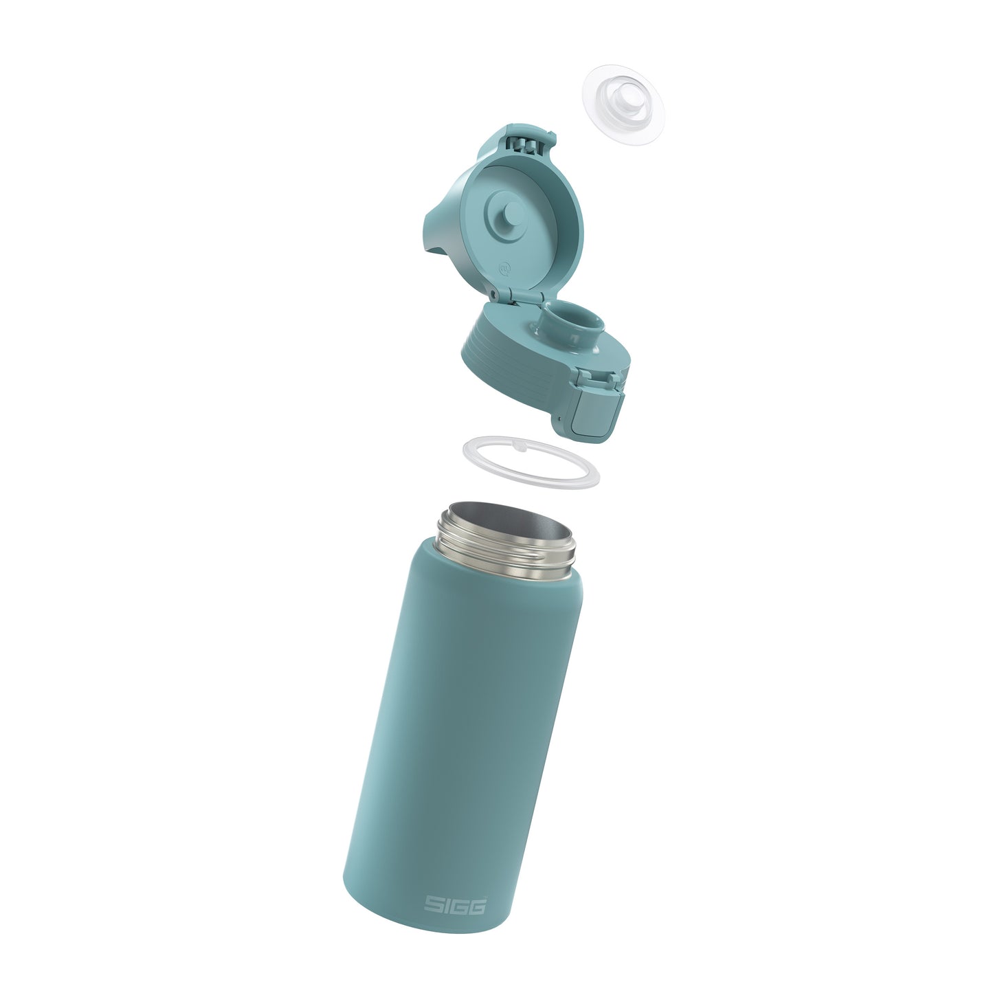 SIGG Kids Water Bottle Shield Therm ONE 0.5L, Morning Blue