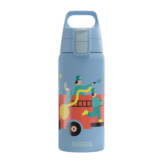 SIGG Kids Water Bottle Shield Therm ONE 0.5L, Pompiers