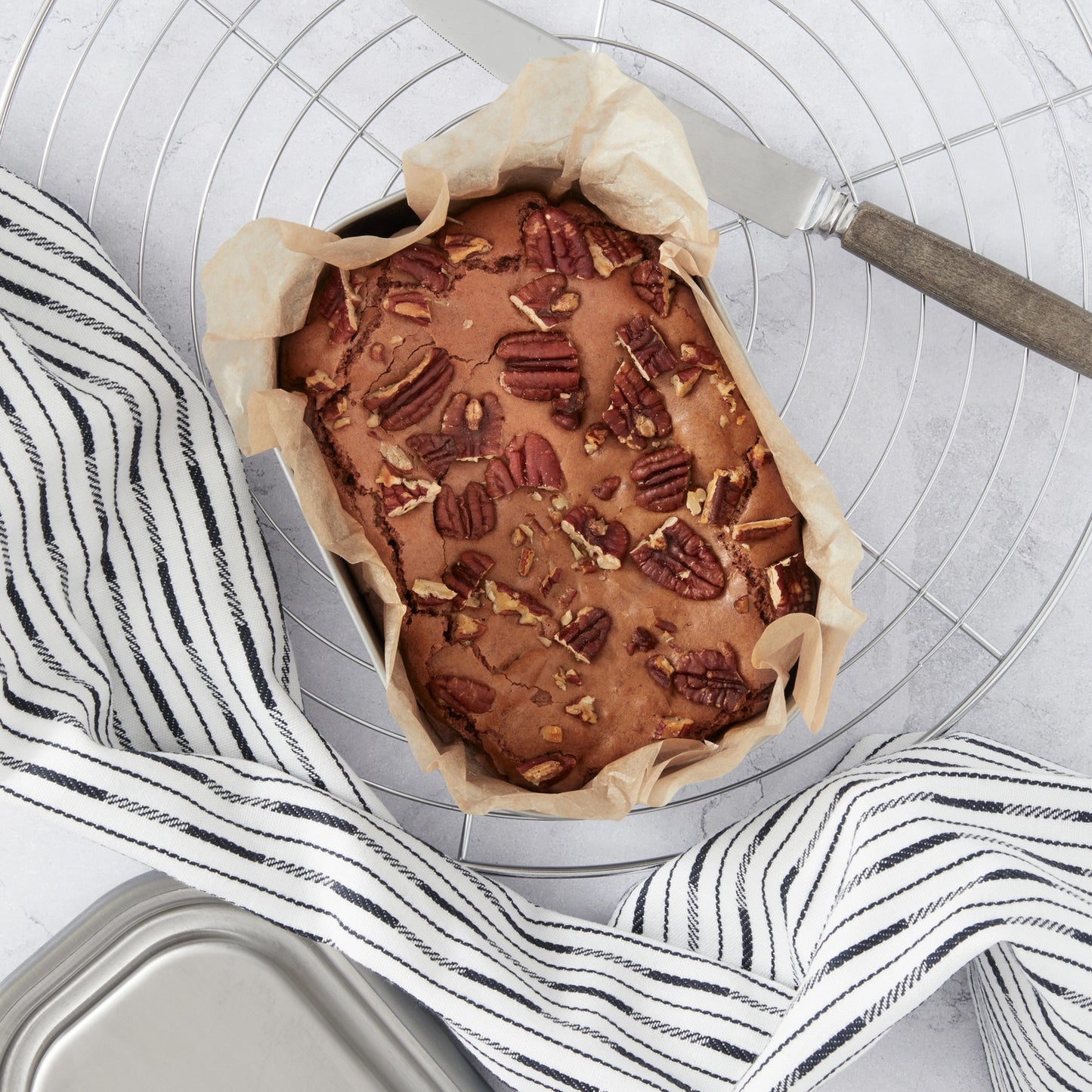 Black + Blum Stainless Steel Lunch Box Large, Orange