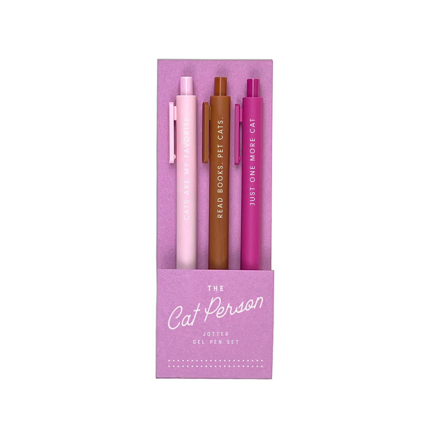 Ruff House Print Shop Pen Set, The Cat Person