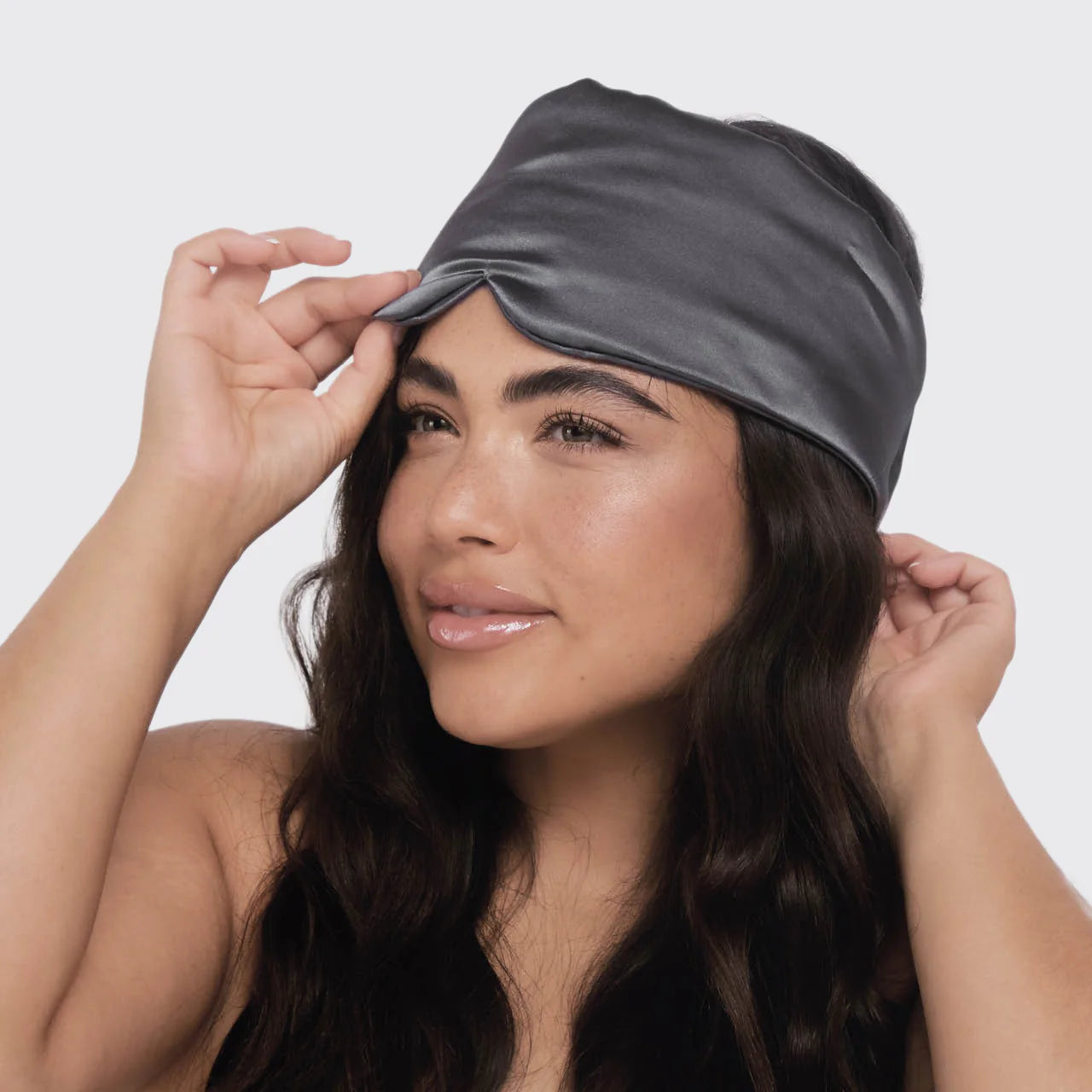 KITSCH The Pillow Eye Mask, Charcoal