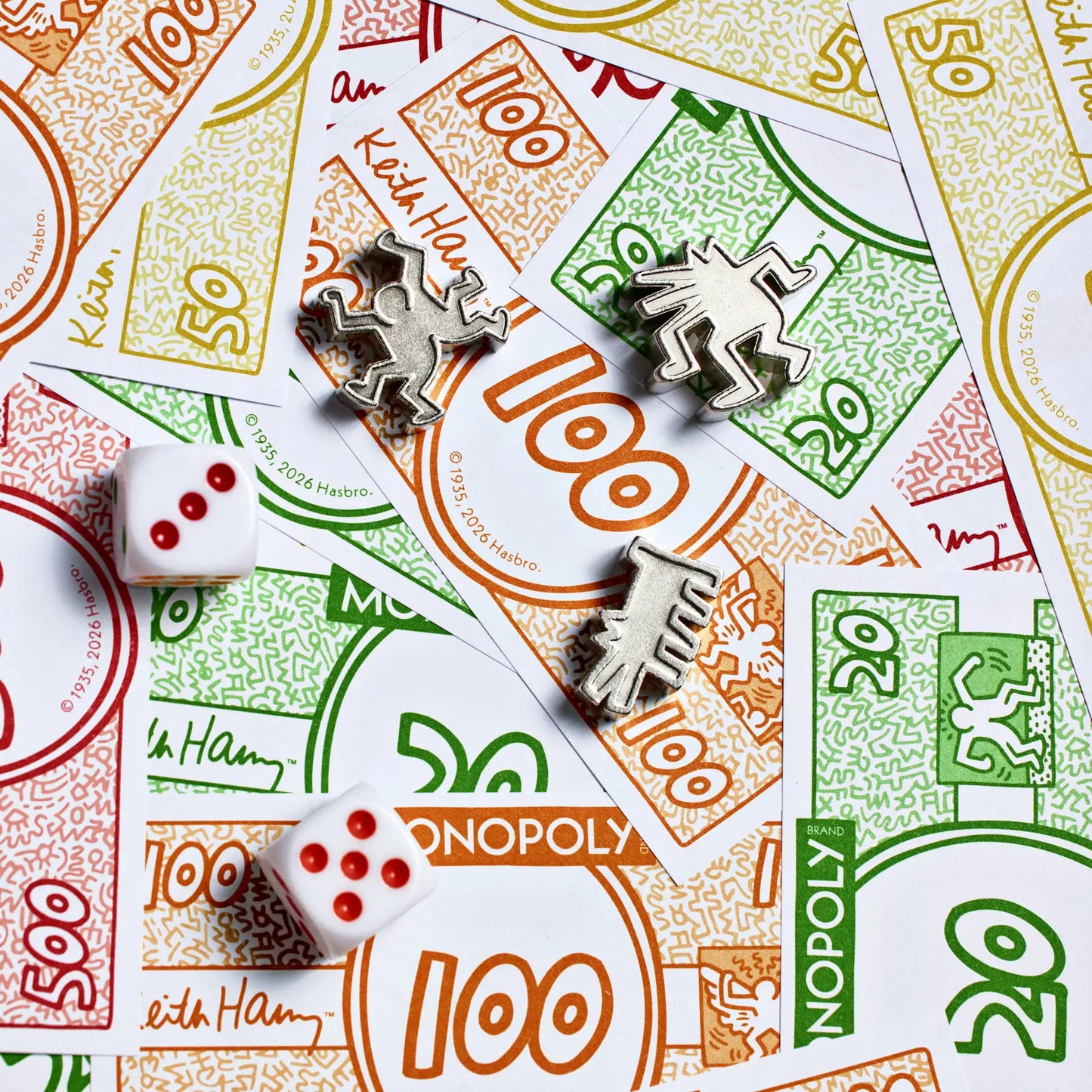 WS Game Company Keith Haring Monopoly – Pop Shop 40th Anniversary Edition