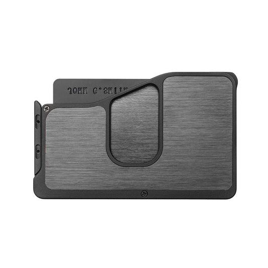 Fantom Wallet X Cash Holder, Aluminum Black