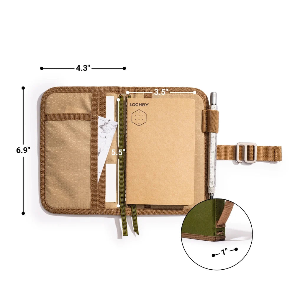 Lochby Mini Field Journal, Olive