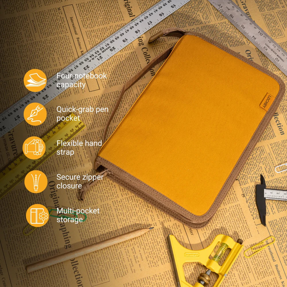 Lochby Field Folio A5, Honey