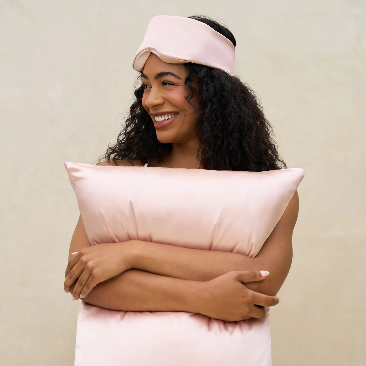 KITSCH Contour Pillow Eye Mask, Blush