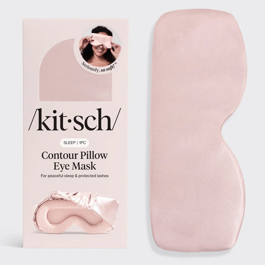 KITSCH Contour Pillow Eye Mask, Blush