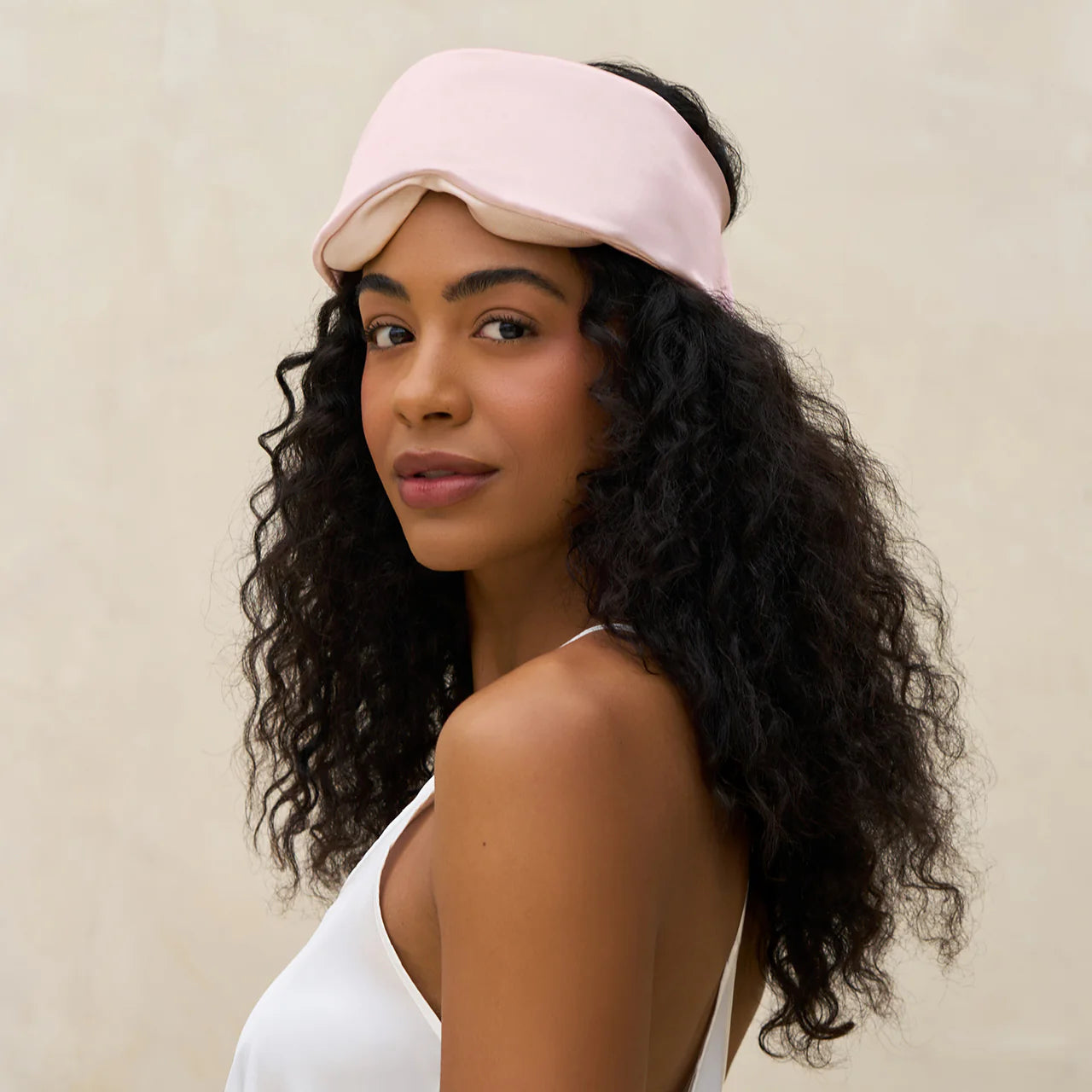 KITSCH Contour Pillow Eye Mask, Blush