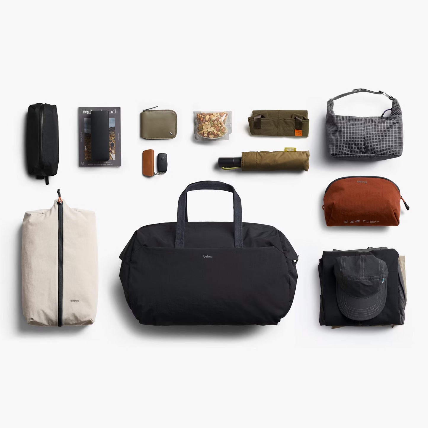Bellroy Lite Duffel 40L, Black
