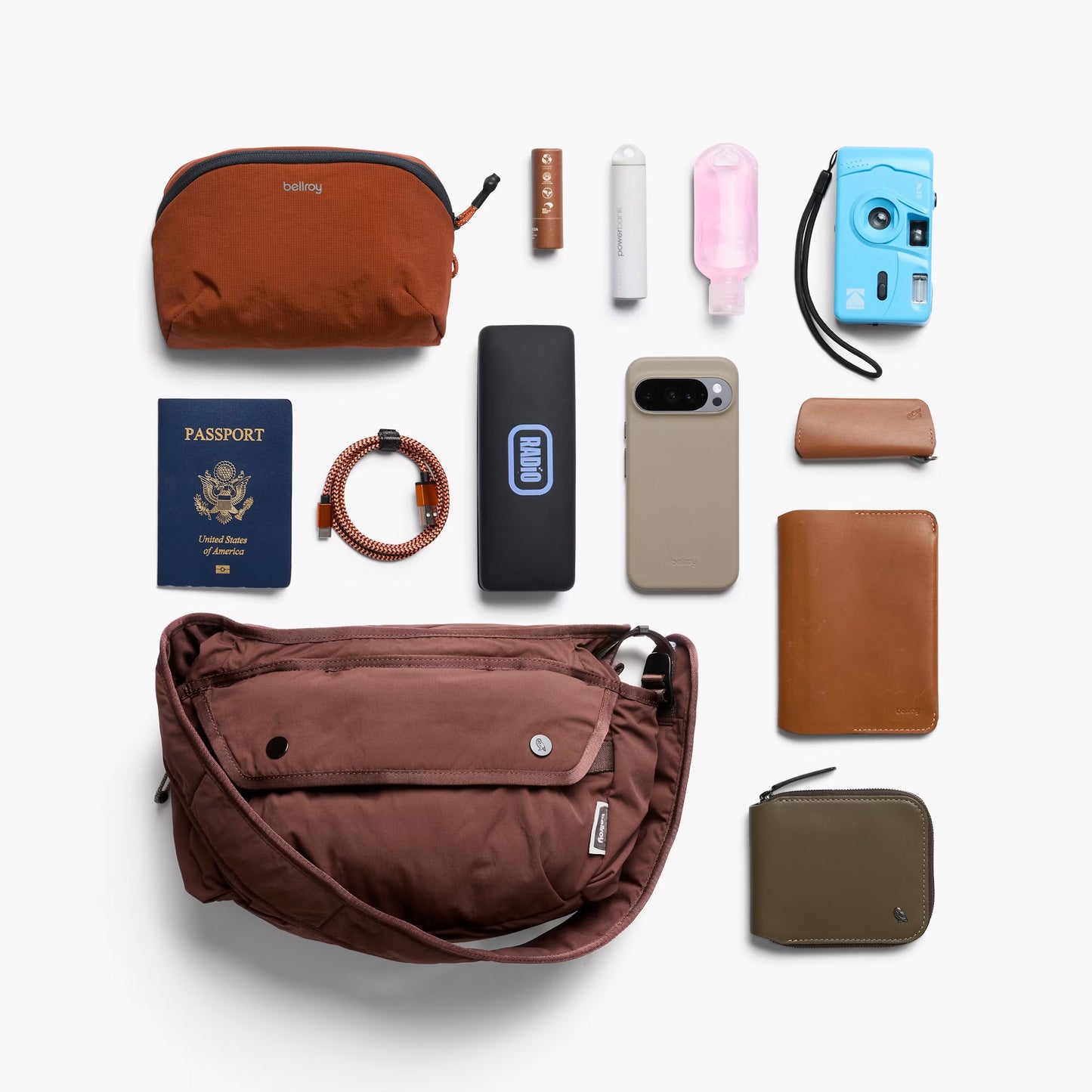 Bellroy Cinch Sling, Burgundy