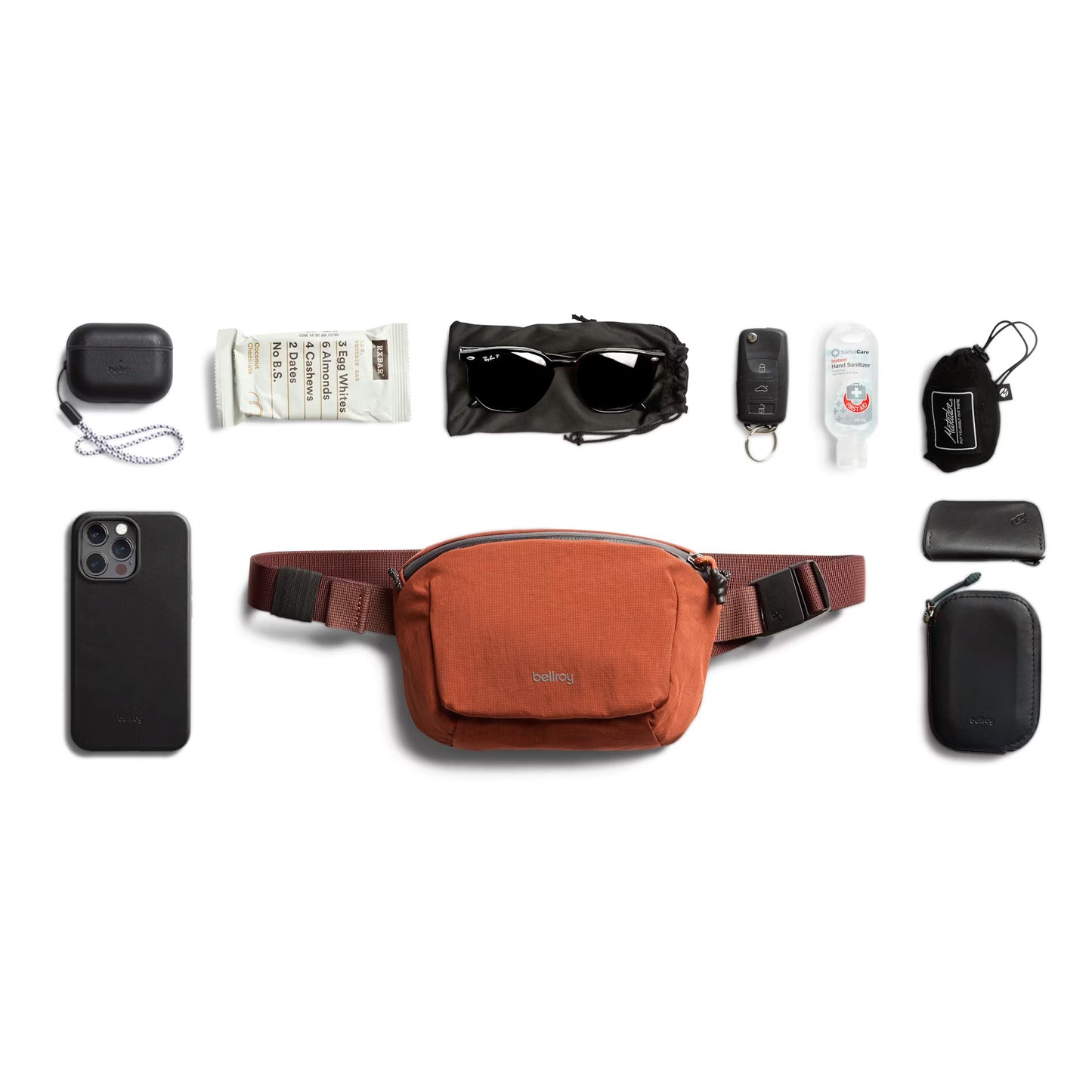 Bellroy Lite Belt Bag 1.8L, Clay