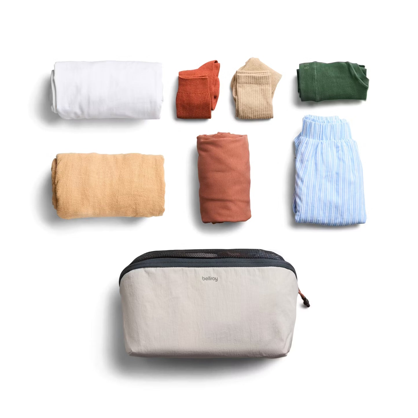 Bellroy Lite Packing Cube 4L, Ash