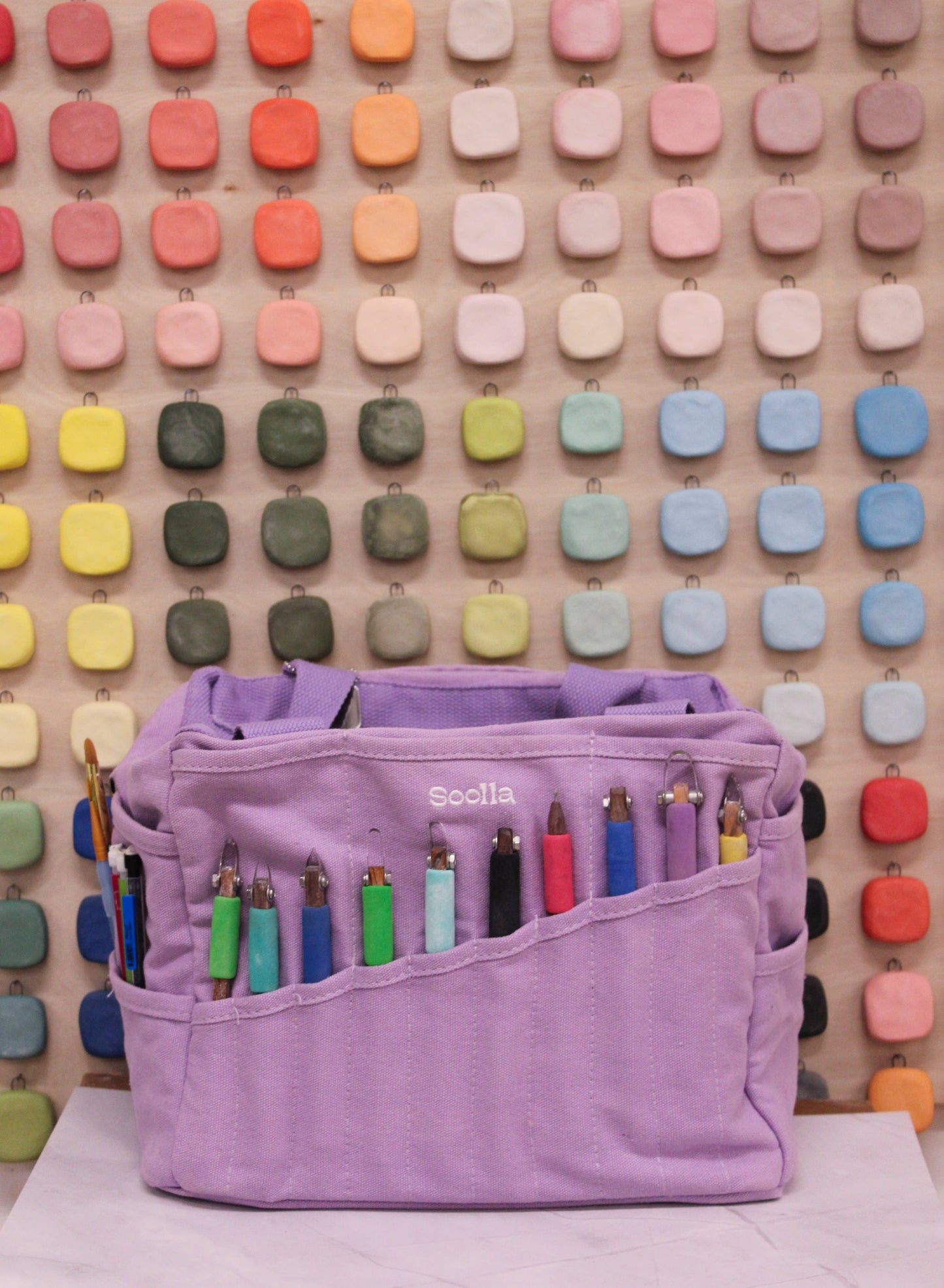 Soolla Studio Artist Bag, Lilac Love