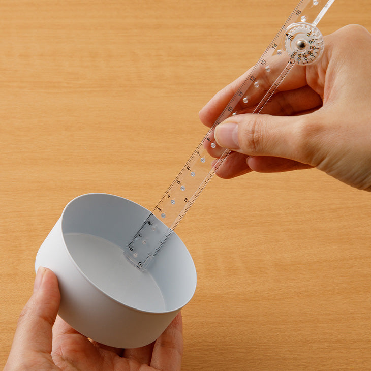 Midori Multi Ruler Clear, 30cm