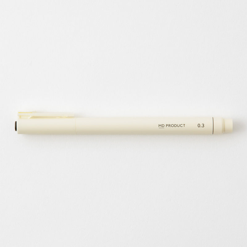 Midori MD Drawing Pen 0.3mm, Black