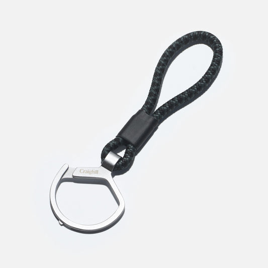 Craighill Rope Split Ring, Slate Gray