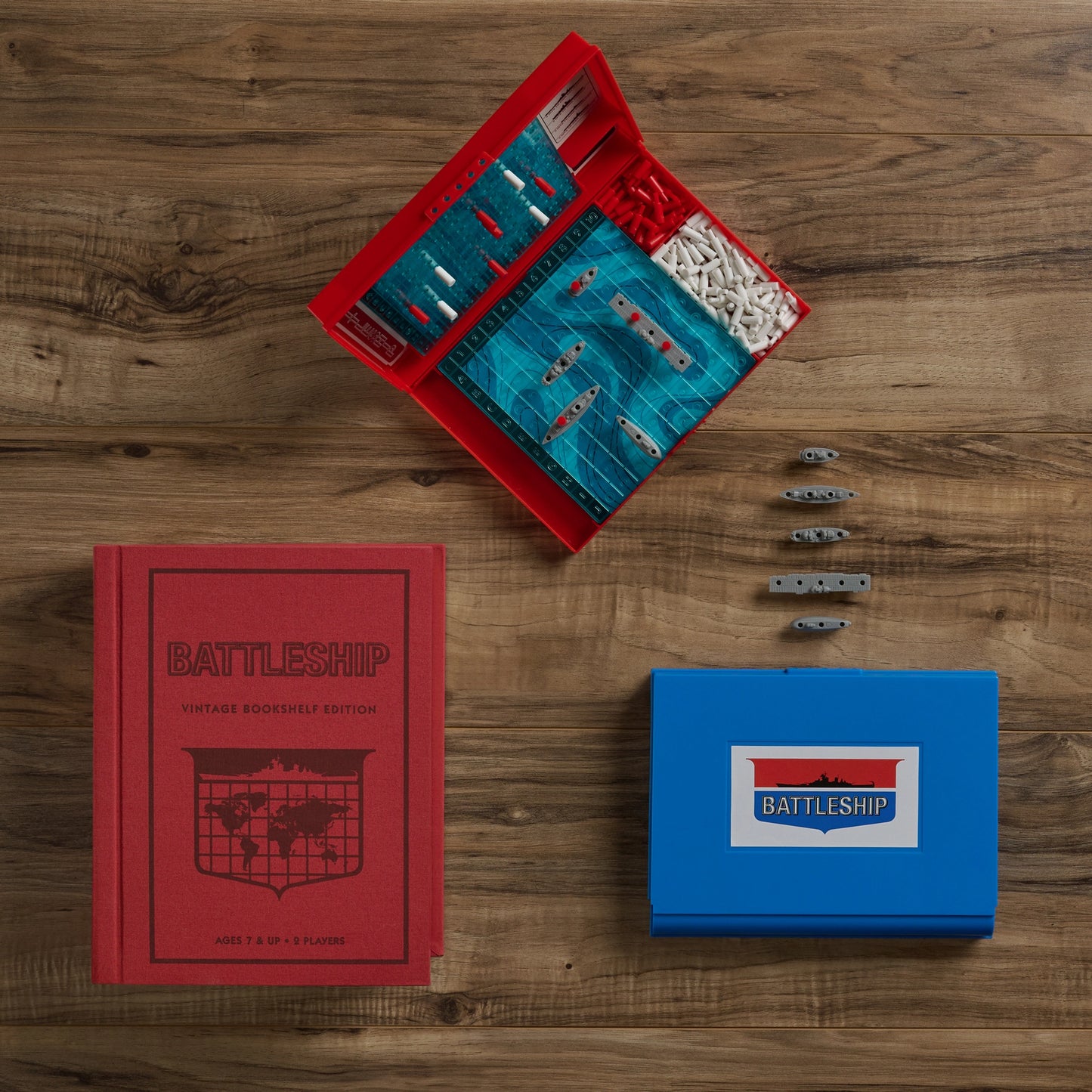 WS Game Company Vintage Bookshelf Edition, Battleship