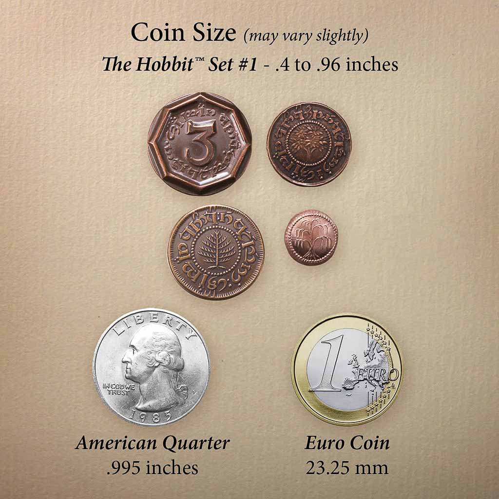 Shire Post Mint The Hobbit Set #1 - The Shire Set of Four Coins