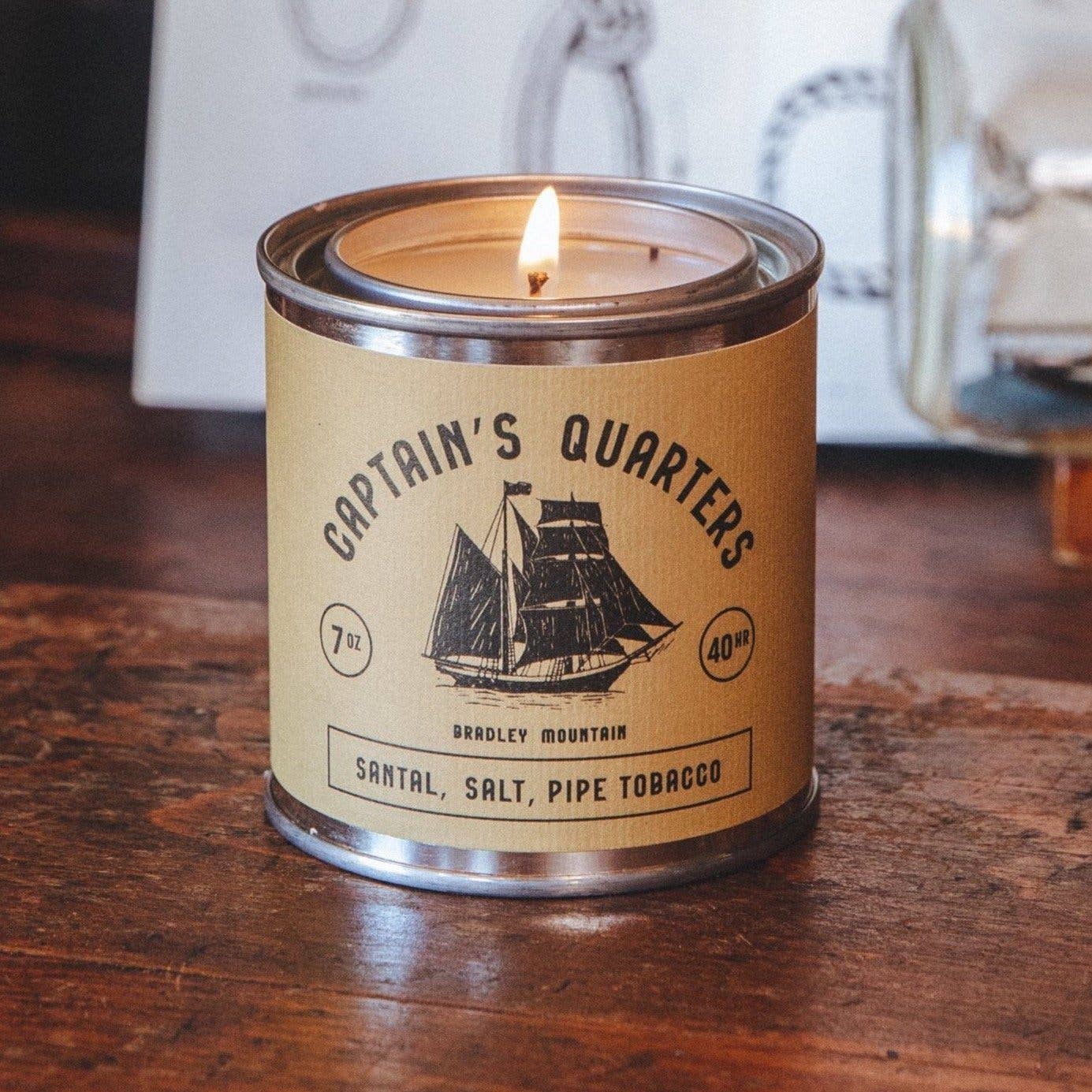 Bradley Mountain Captain's Quarters Candle