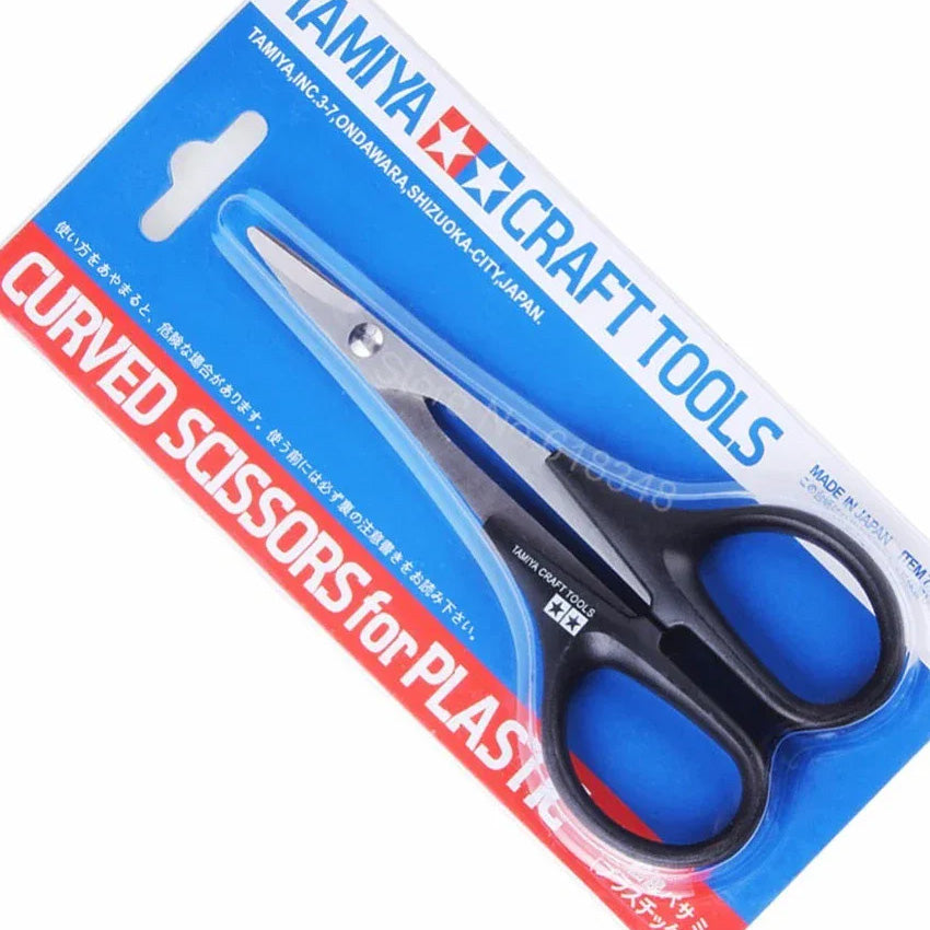 CountyComm Hobbyist Curved Scissors by Tamiya