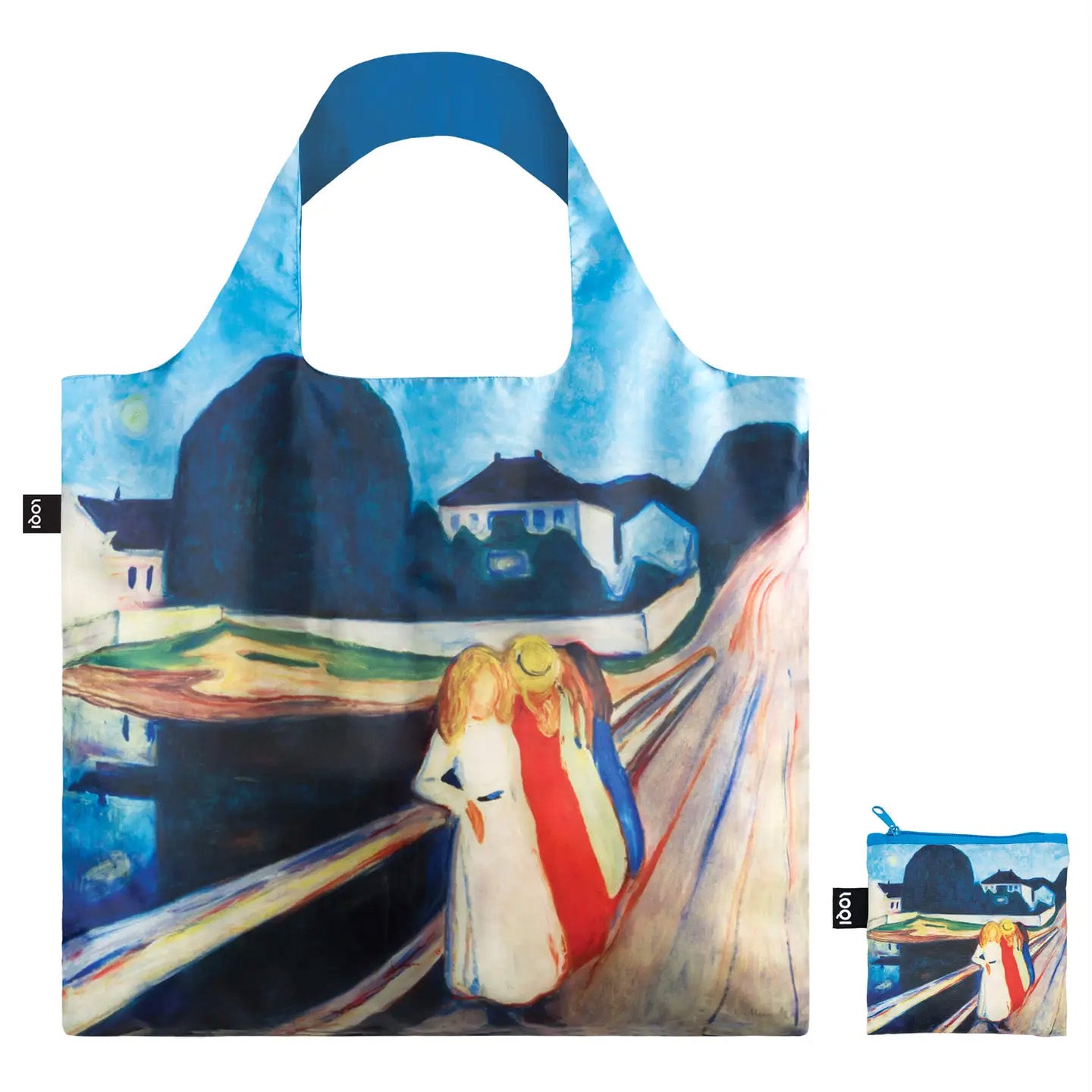 LOQI Edvard Munch Four Girls On the Bridge Bag