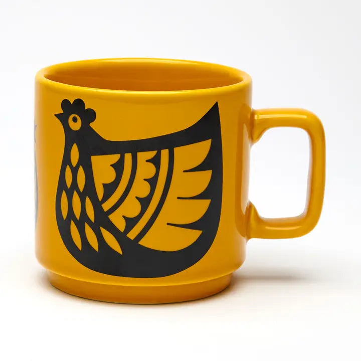 Magpie x Hornsea Mug, Chicken Family