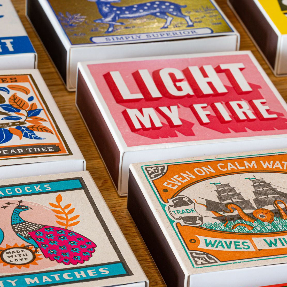 Archivist Gallery Matches, Light My Fire