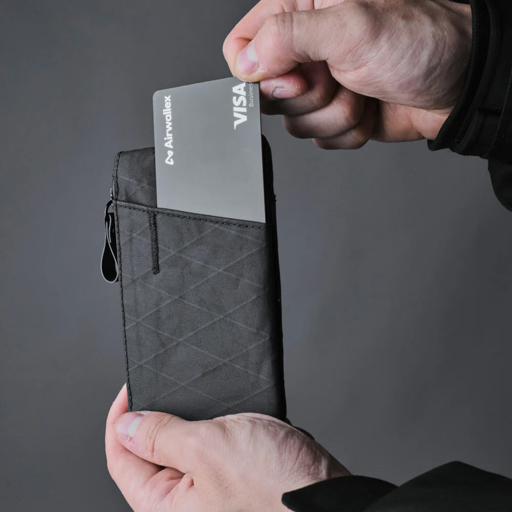 ALPAKA Zip Cardholder X-Pac® VX21, Black