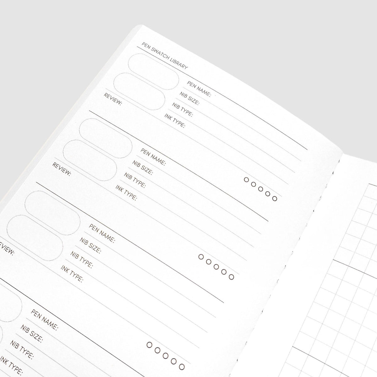 Cloth & Paper Travel Notebook Pocket Plus, Meeting Notes Bordeaux