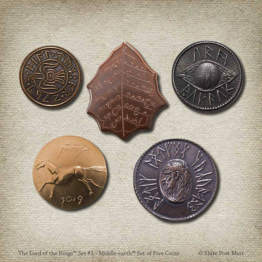 Shire Post Mint The Lord of the Rings™ Set #1 - Middle-earth Set of Five Coin