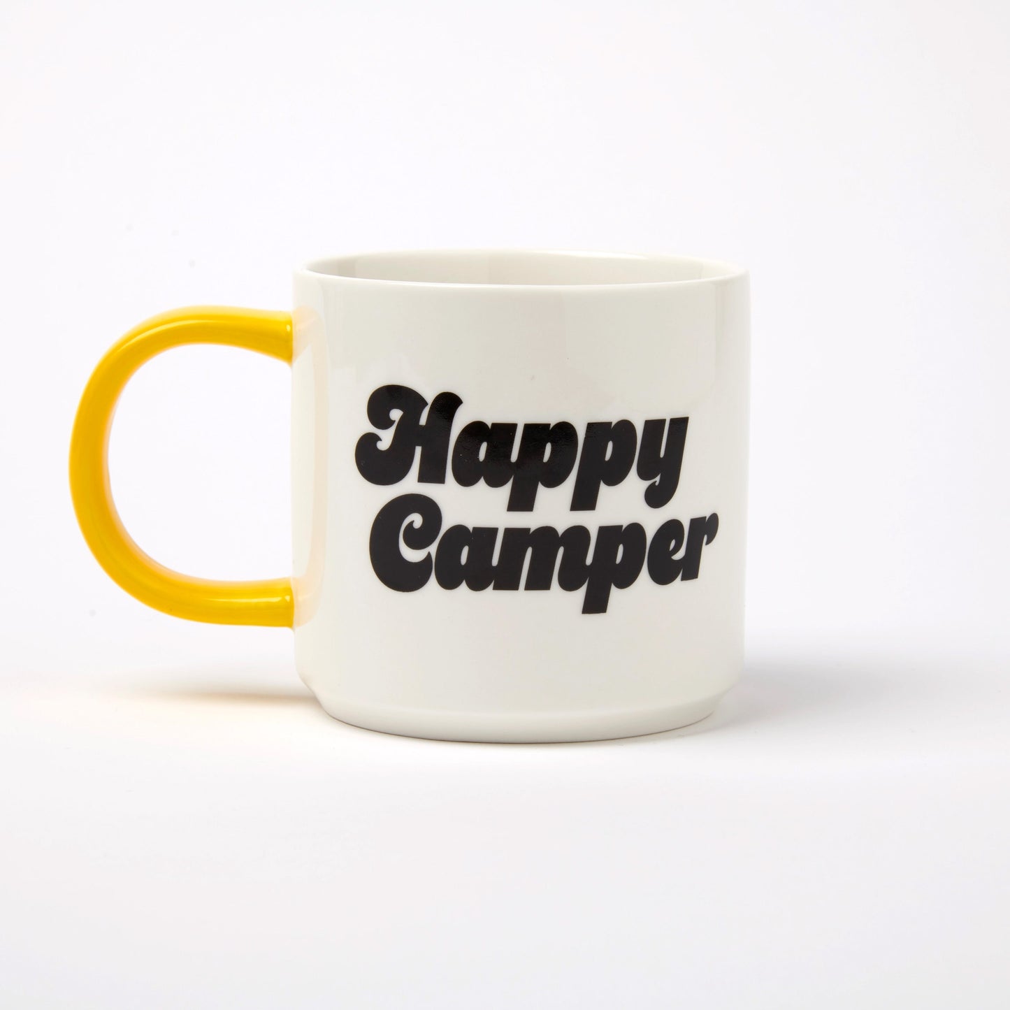 Magpie Peanuts Mug, Happy Camper