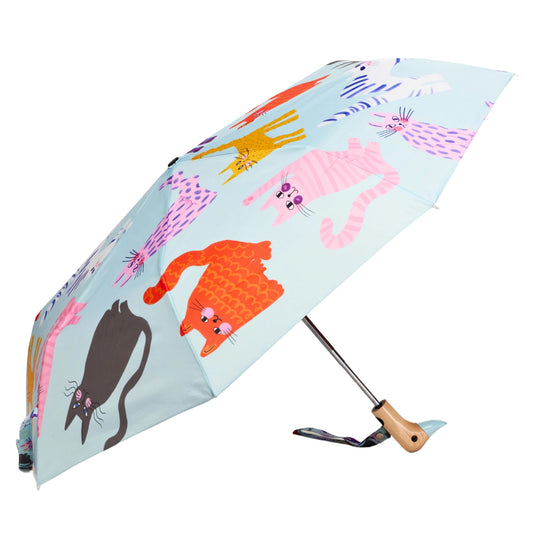 Original Duckhead Compact Umbrella, Ice Arty Cats
