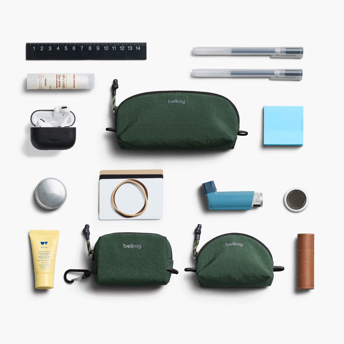 Bellroy Lite Pocket Trio, Spruce