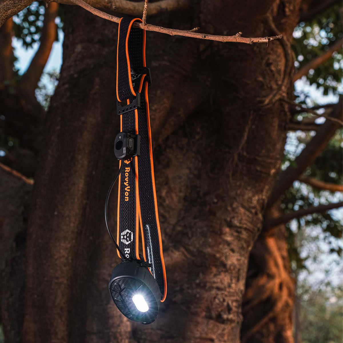 RovyVon HM10 Adjustable AA Battery Headlamp, High Output