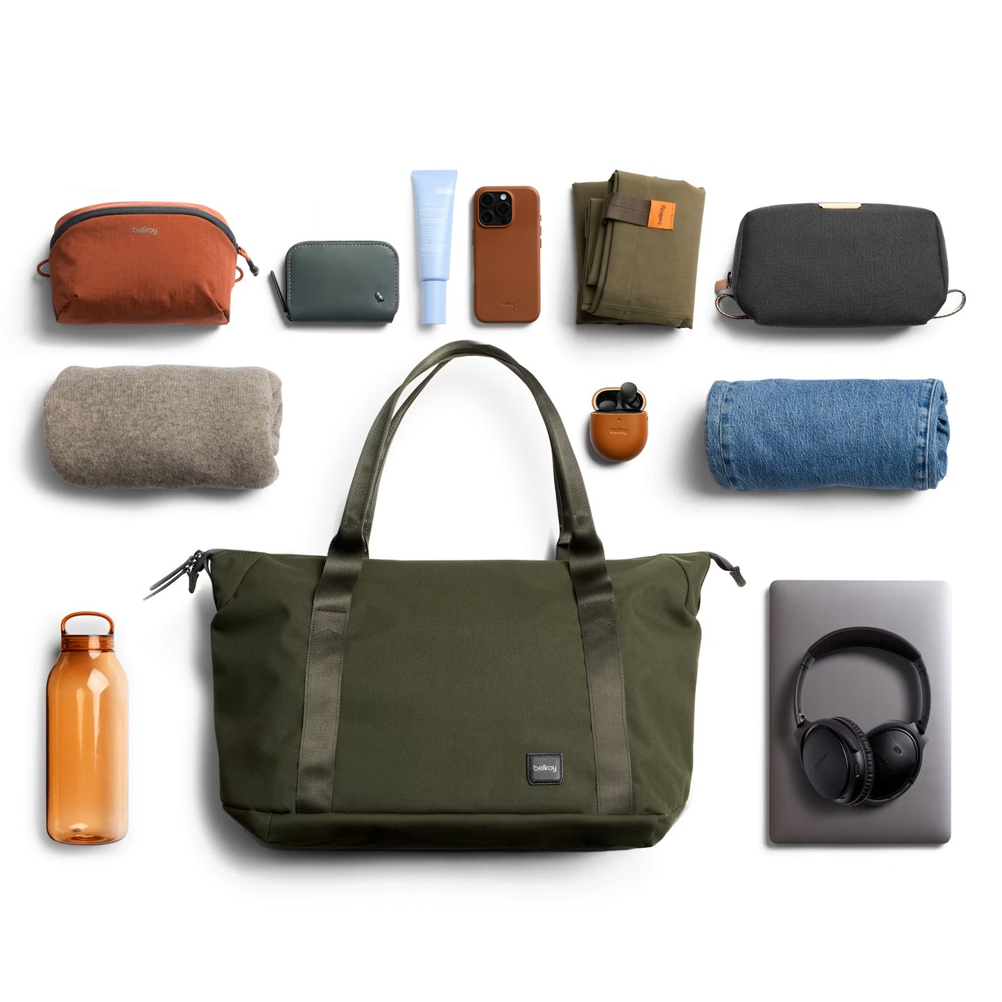 Bellroy Classic Getaway Bag, Olive