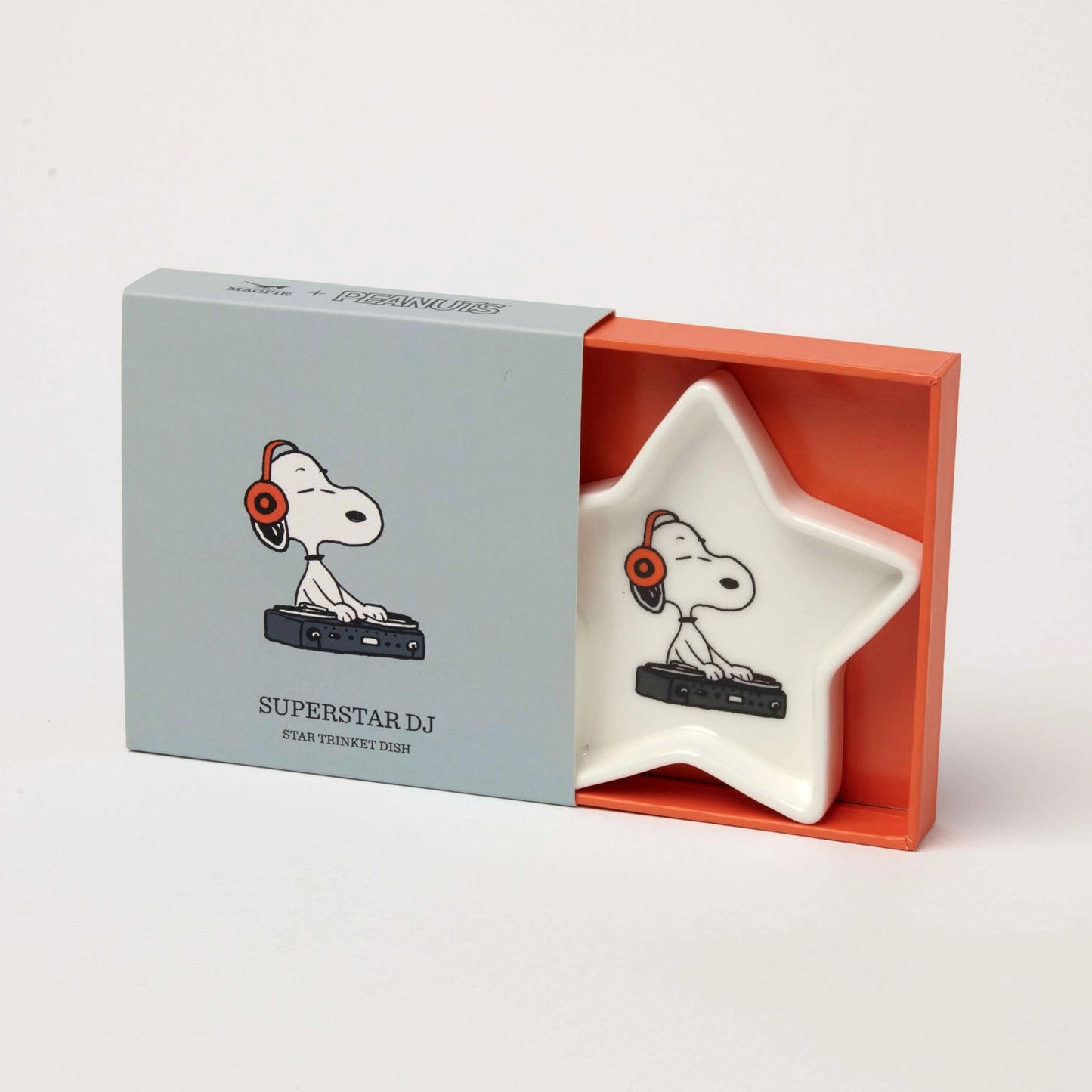 Magpie Peanuts Star Shaped Trinket Dish, Superstar DJ