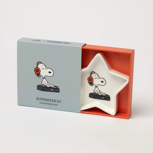 Magpie Peanuts Star Shaped Trinket Dish, Superstar DJ