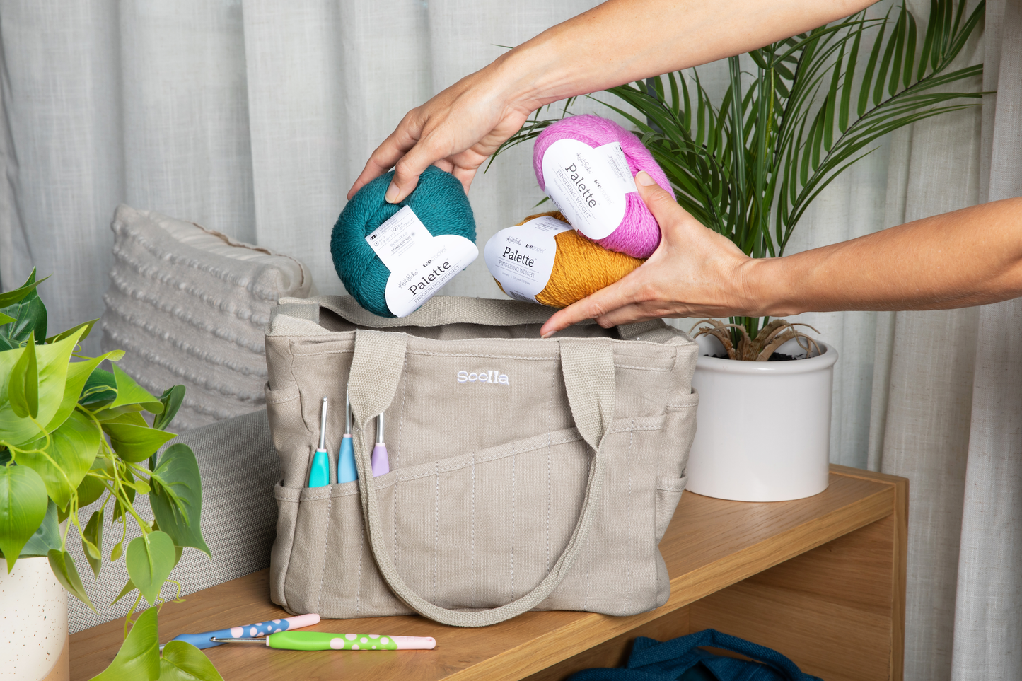 Soolla Studio Artist Bag, Blueberry Bliss