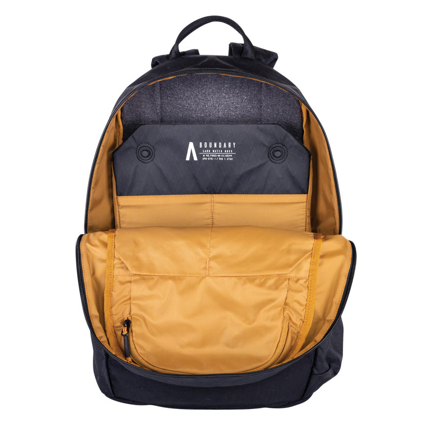 Boundary Supply Rennen Classic Daypack, X- Pac, Jet Black