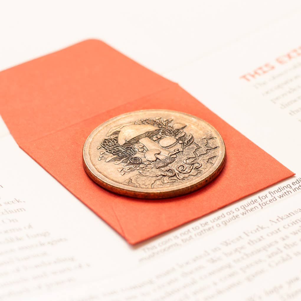 Shire Post Mint Fungible Token Decision Maker Coin in Solid Copper