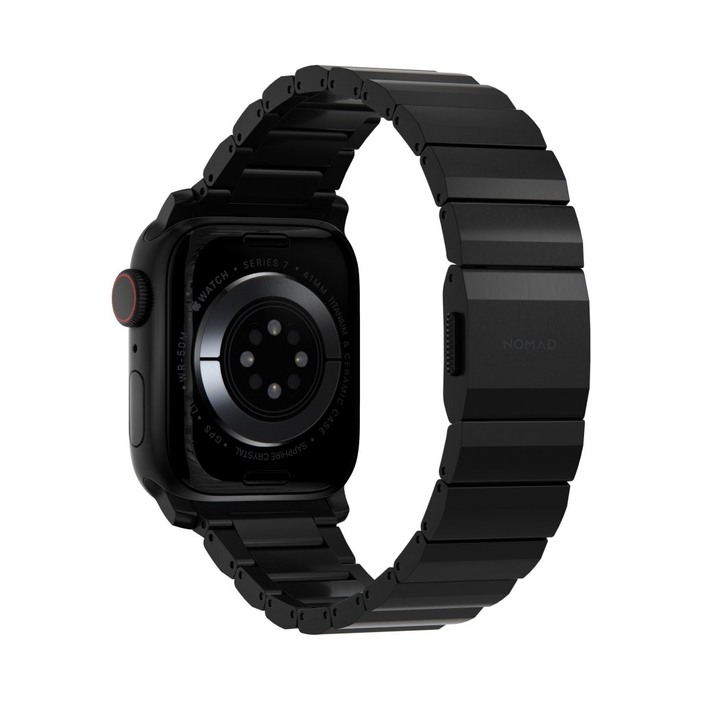 Nomad Titanium Band Apple Watch 41/40mm/38mm, Black