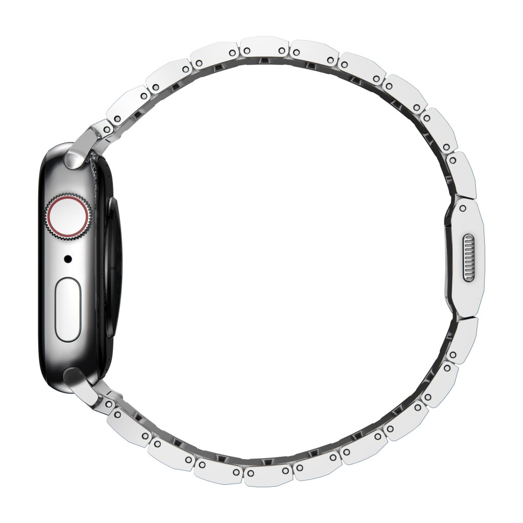 Nomad Steel Band Apple Watch 41/40mm/38mm, Silver