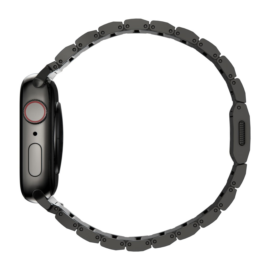 Nomad Steel Band Apple Watch 41/40mm/38mm, Graphite