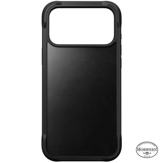 Nomad Rugged Horween Leather Case iPhone 17 Pro Max, Black