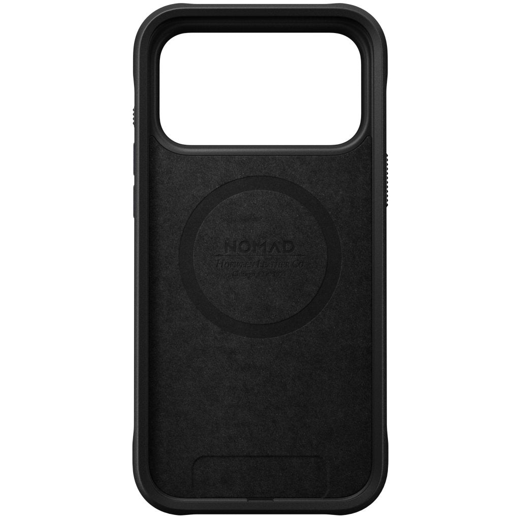 Nomad Rugged Horween Leather Case iPhone 17 Pro Max, Black